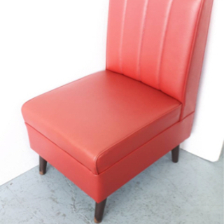 BOX椅子☆87588エンジ19脚セット美品