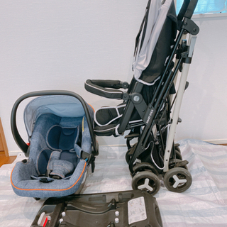 日本育児　スマートキャリー　チャイルドシート　ベビーカー