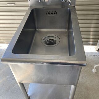  一槽シンク 本体サイズ（H89 W45 D81） 業務用シンク 流し台 1槽 