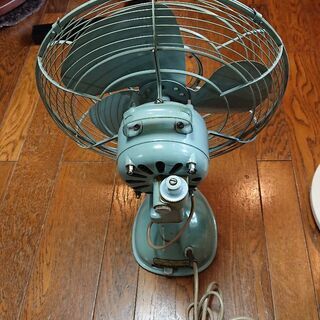 超希少 50s General Electric 扇風機 ライトブルー