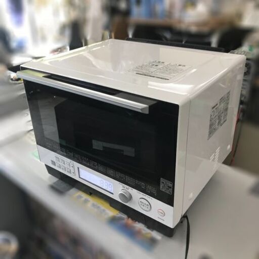 東芝 過熱水蒸気オーブンレンジ ER-KSD100(W) 庫内容量30L 2018年製