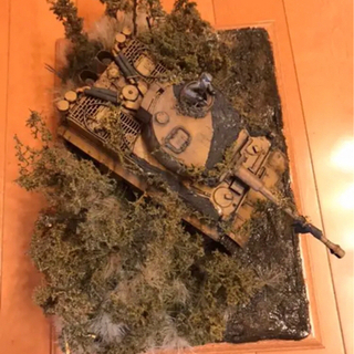 戦車　手作りです。