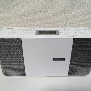 【取引成立済】東芝 CDラジオ TY-C251 2019年製 完動品