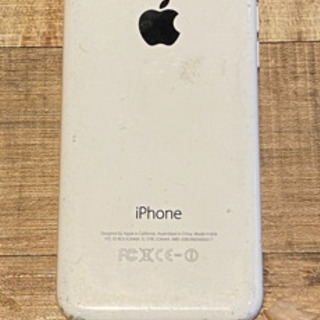 【ネット決済・配送可】iPhone5C 16GB ホワイト　An...