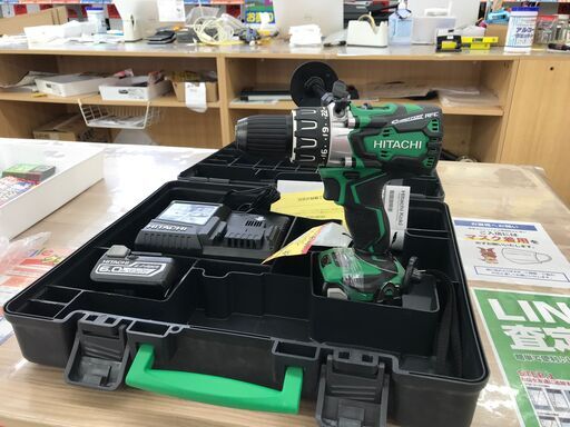 【引取限定】美品日立　ドライバドリル　DS14DBL2 中古　【うるま市田場】