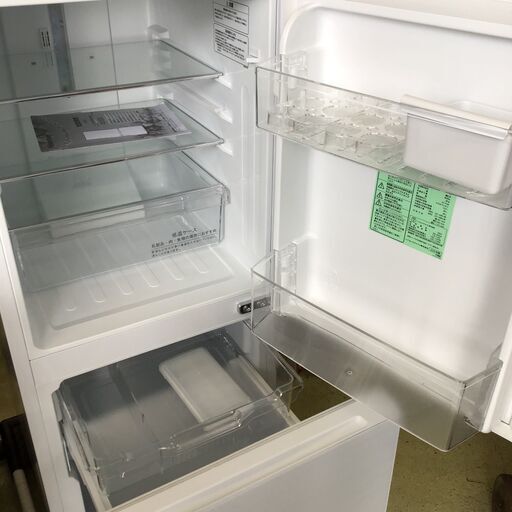 21K239 Hisense ハイセンス 2ドア冷凍冷蔵庫 HR-G13B-W 2020年製 134L  