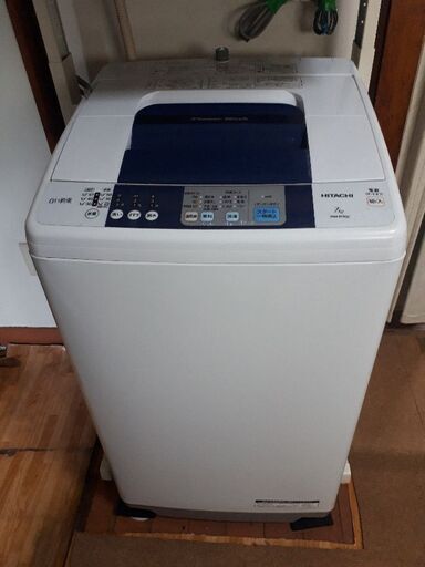 日立全自動洗濯機白い約束7kg.NW-R702