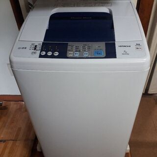 【ネット決済】日立全自動洗濯機白い約束7kg.NW-R702
