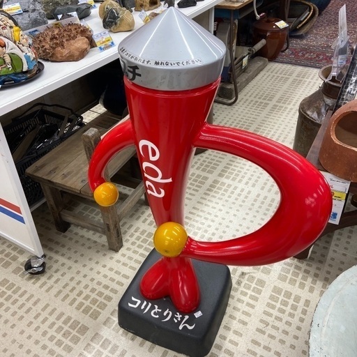 【昭和レトロ?】eda オブジェ 置物 コリとりさん