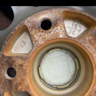 スタッドレスホイールCRZにはいてたホイールです