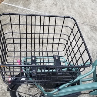 最終値下げ！（中古）ブリヂストン　電アシスト自転車　ビッケポーラe 　チャイルドシート レインカバー、カゴ付き！