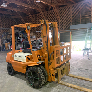 ベスト 決まりました トヨタフォークリフト 2.5tガソリン 