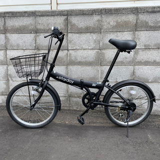 【ほぼ新品】折りたたみ自転車 6段切替