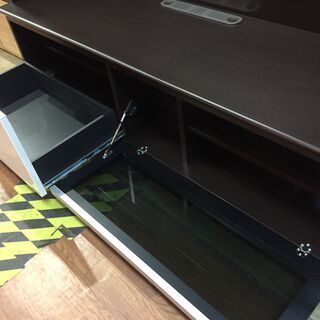 【愛品館市原店】モノクロカラー枠型TVボード【管理IIF007863-104】 愛品館市原店】モノクロカラー枠型TVボード【管理IIF007863-104】