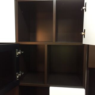 【愛品館市原店】モノクロカラー枠型TVボード【管理IIF007863-104】