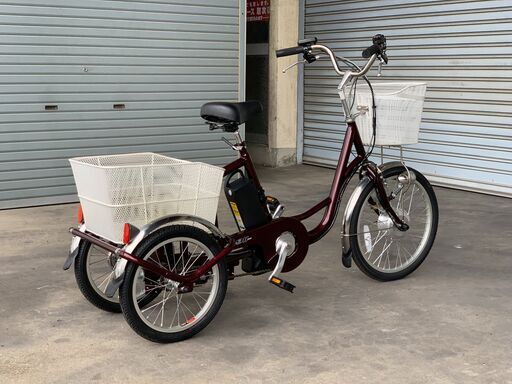 国内送料込み ミムゴ 自動アシスト三輪自転車 微使用【3回】