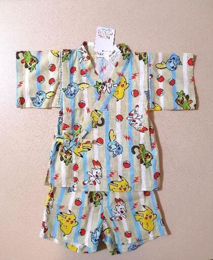 新品 ポケモン 甚平 90cm ポケットモンスター 浴衣 男の子 女の子 ひまわり 滝谷のキッズ用品 子供服 の中古あげます 譲ります ジモティーで不用品の処分