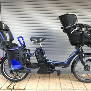 子供乗せタイプ電動自転車　ヤマハパスキッス　子供シート付き　