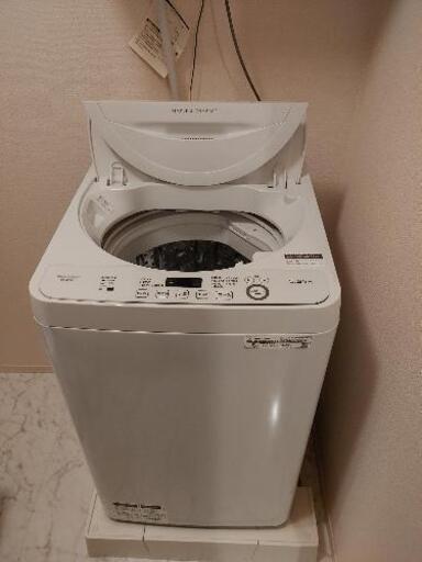 SHARP  シャープ　ES-GE5D-W　全自動洗濯機　(洗濯5.5kg)　ホワイト系\n\n