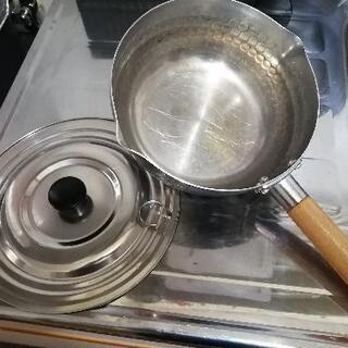 雪平鍋とアルミ蓋