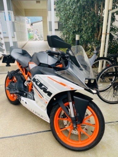KTM RC250 実働　250で車検が無いので維持費が安い。