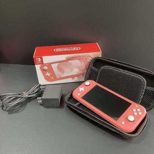 Nintendo Switch Lite コーラルピンク スイッチライトケース付