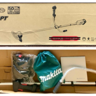引取り急募】マキタ 充電式草刈機18V チップソー付 バッテリ充電器別売 