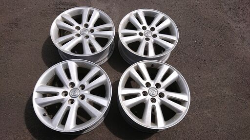 トヨタ クルーガーハイブリッド純正 17インチ アルミホイール