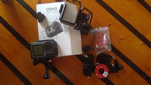 DJI osmo action camera　プラスアクセサリー