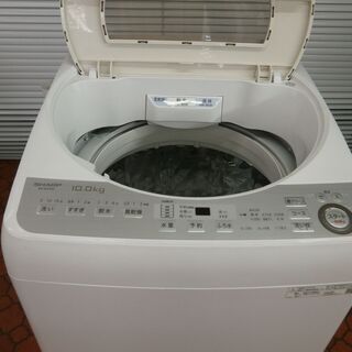 ID 978056 シャープ 10.0Kg 2019年製ES-GV10C-T