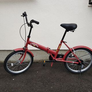 折りたたみ自転車 (Asahi: 17980円)