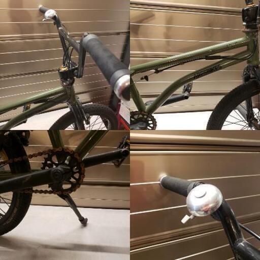 BMX ARESBIKES アーレスバイク 18インチ モスグリーンn
