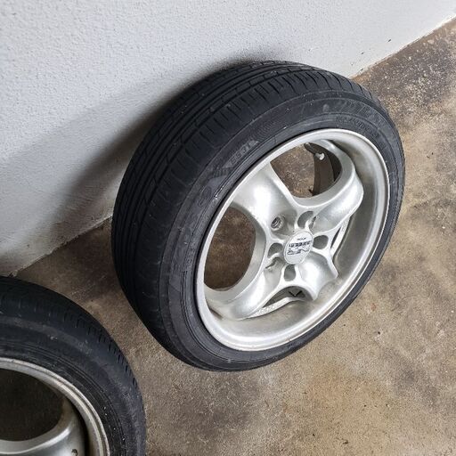 サンバーに付いていた ワーク15インチホイール