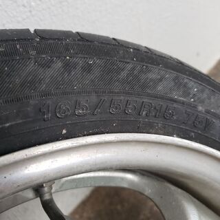 サンバーに付いていた　ワーク15インチホイール