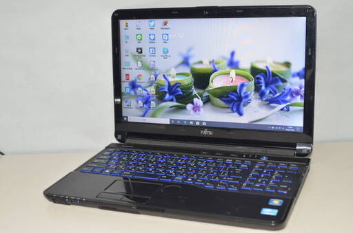 最新Windows10+office 爆速SSD256GB 富士通 LIFEBOOK AH54/H i5-3210M/4GB/ブルーレイ/無線/USB3.0/Webカメラ/便利なソフト多数