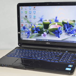 最新Windows10+office 爆速SSD256GB 富士通 LIFEBOOK AH54/H i5-3210M