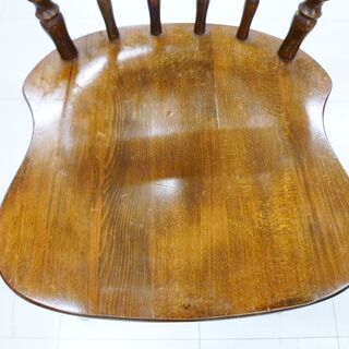 ダイニングチェア 2脚セット キツツキマーク 幅46×奥45×高83cm ウィンザー