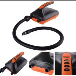 電動エアーポンプ DC12V 空気入れ&空気抜き 両対応 最大圧力20PSI