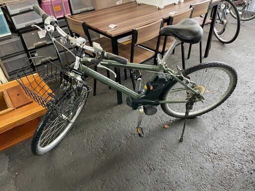 【リサイクルショップどりーむ荒田店】561 電動アシスト自転車　Panasonic　７速ギア　26インチ　BE-EPH67G