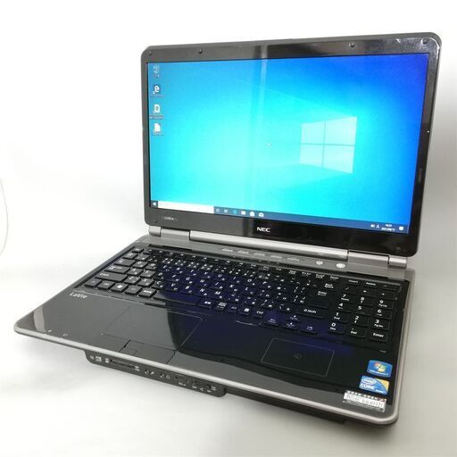 Windows10 搭載 中古動作良品 15.6型 NEC PC-LL750AS1YB ノートパソコン Core i5 4GB 500GB Blu-ray 無線LAN Office 即使用可能