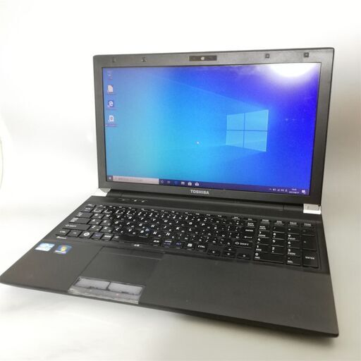 Windows10 中古良品 15.6型 Toshiba 東芝 R850 ノートパソコン 第2世代 Core i5 4GB 500G DVDRW 無線LAN Bluetooth カメラ Office