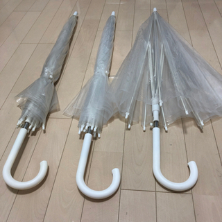 【ネット決済】ビニル傘　透明