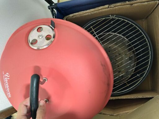 (決まりました)★アウトドアセット★キャリーワゴン、タープテント、燻製機能付きBBQコンロ、プロジェクター、おまけ付！ 決まりました)☆アウトドアセット☆キャリーワゴン、タープテント