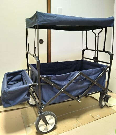 決まりました)☆アウトドアセット☆キャリーワゴン、タープテント