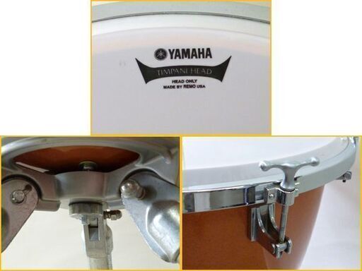 YAMAHA ティンパニ REMO製ヘッド　① TP-123 ヤマハ yamaha ホビー・楽器・アート YAMAHA ティンパニ REMO製ヘッド
