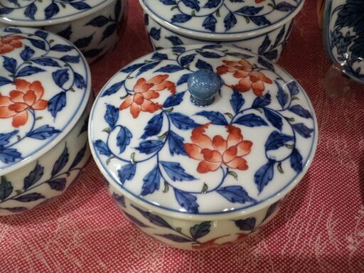 有田焼 源右衛門窯 緑彩唐草急須 （小茶器揃のバラ売） 古伊万里 楽天