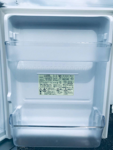 ④✨2017年製✨281番シャープ✨ノンフロン冷凍冷蔵庫✨SJ-GD14C-W‼️