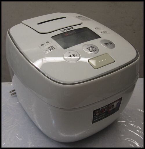 新生活！7700円 タイガー 圧力IH炊飯器 ジャー 5合炊き 2014年製 ホワイト 日本製