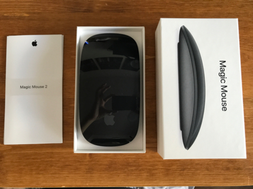 Apple純正のマウス Magic Mouse 2 Space Gray（マジックマウス2