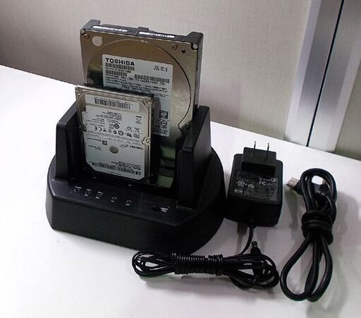 マーシャル SATA HDDスタンド コピー機能 MAL-5135SBKU3 ハードディスク 3TB/500GB付き MARSHAL 札幌市東区 新道東店